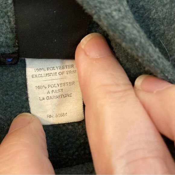 Patagonia Women’s Synchilla fleece quarter zip jacket made in USA size XS. - Picture 8 of 9